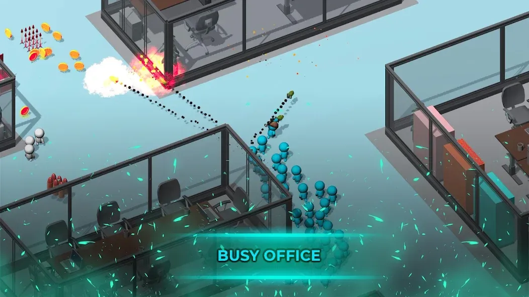 Crowd War - Action Game (Крауд Вар) [МОД Menu] Screenshot 1