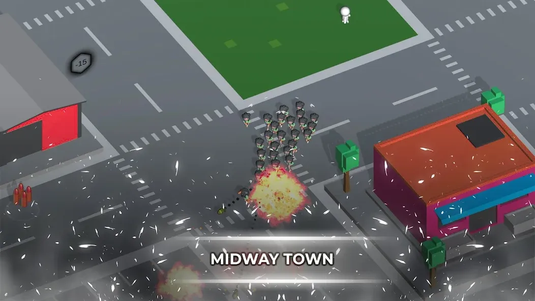 Crowd War - Action Game (Крауд Вар) [МОД Menu] Screenshot 3