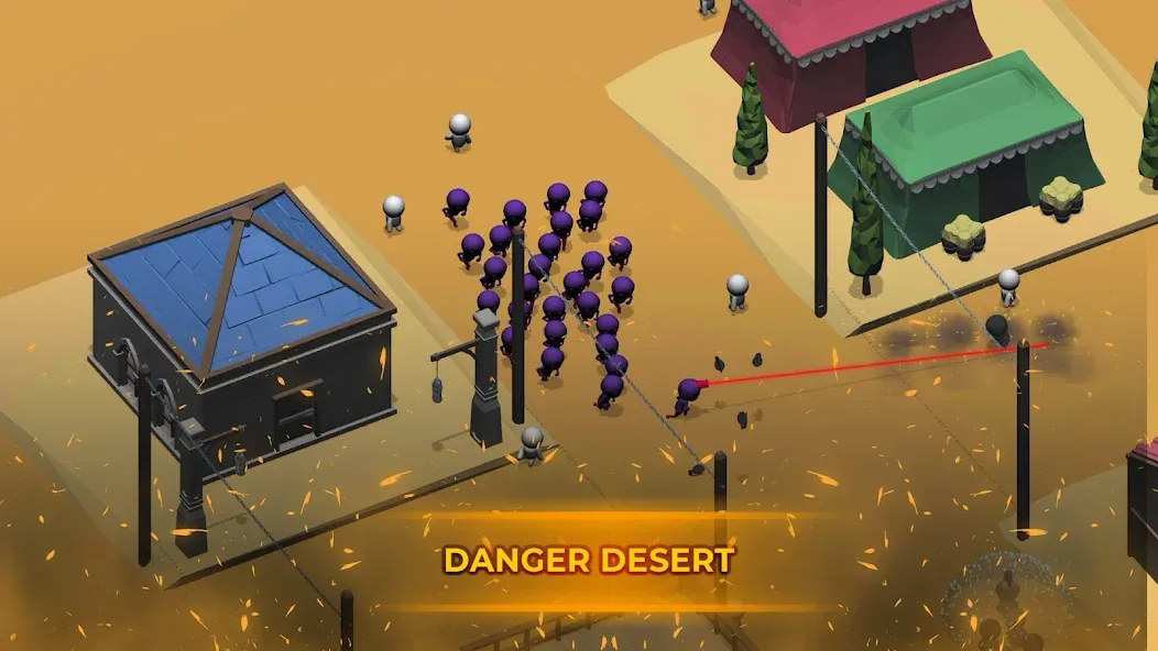 Crowd War - Action Game (Крауд Вар) [МОД Menu] Screenshot 5