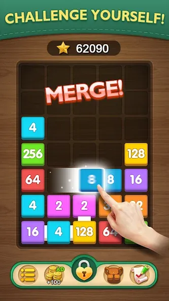 Merge Puzzle - Number Games (Мердж Пазл) [МОД Mega Pack] Screenshot 2