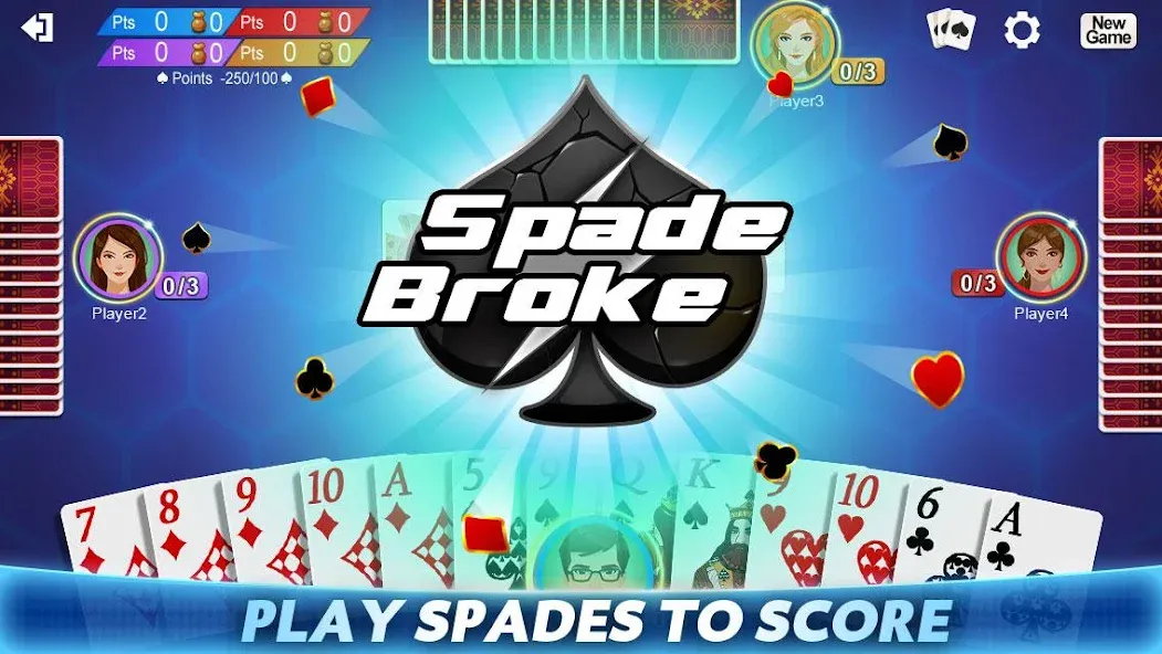 Spades (Спейдс) [МОД Много монет] Screenshot 3