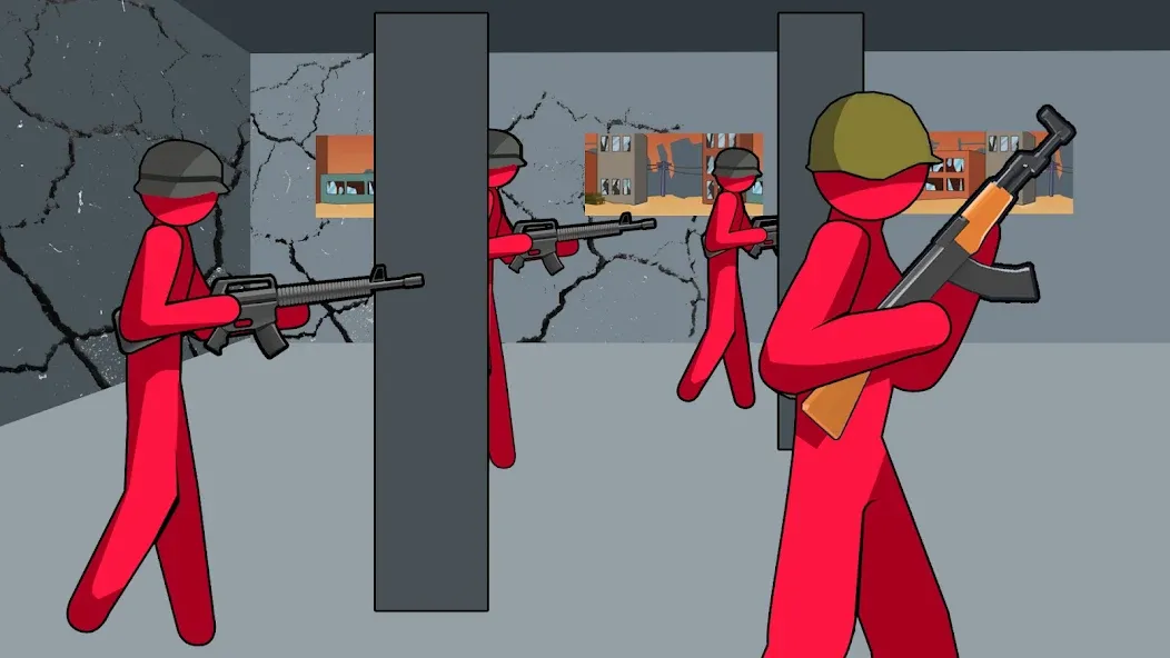 Stickman History Battle (Стикмен История Битва) [МОД Много денег] Screenshot 3