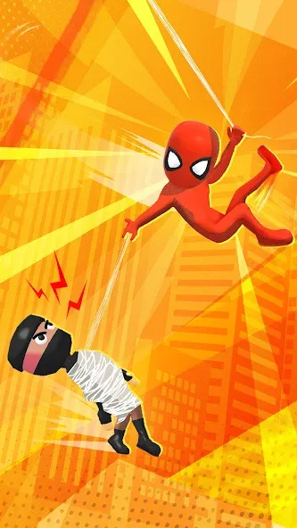 Web Master: Stickman Superhero (Вебмастер) [МОД Бесконечные монеты] Screenshot 3