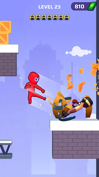 Web Master: Stickman Superhero (Вебмастер) [МОД Бесконечные монеты] Screenshot 5