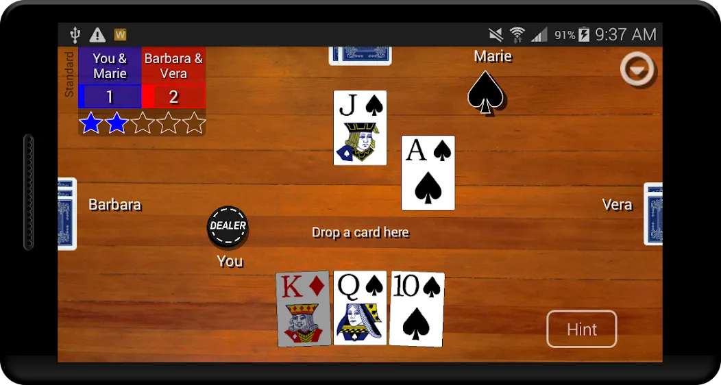 Euchre Card Classic (Юкер Кард Классик) [МОД Много денег] Screenshot 2