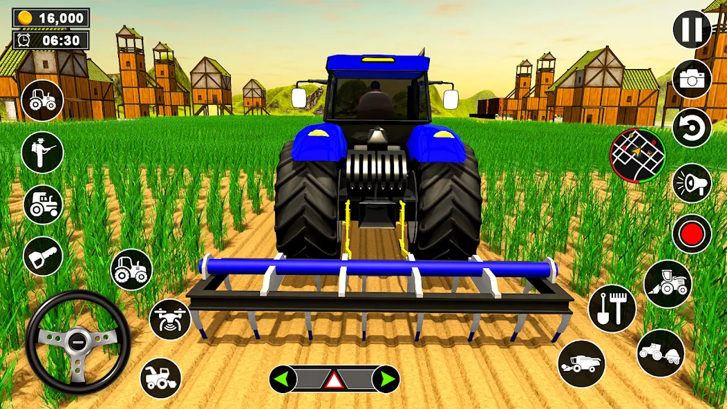 Real Tractor Driving Simulator (Реальный симулятор вождения трактора) [МОД Unlocked] Screenshot 3