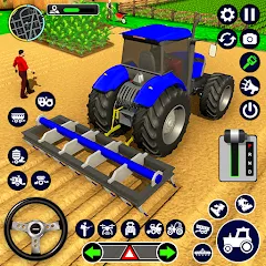 Взлом Real Tractor Driving Simulator (Реальный симулятор вождения трактора)  [МОД Unlocked]