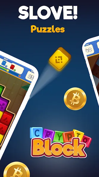 Crypto Blocks Puzzle Challenge [МОД Много денег] Screenshot 2