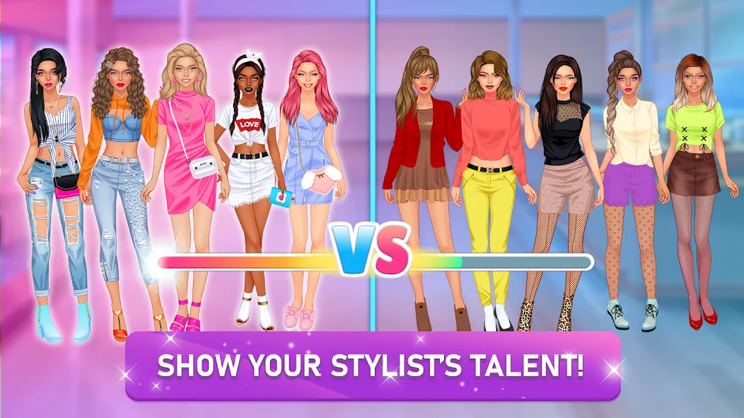 College Girls Team Makeover [МОД Много денег] Screenshot 4