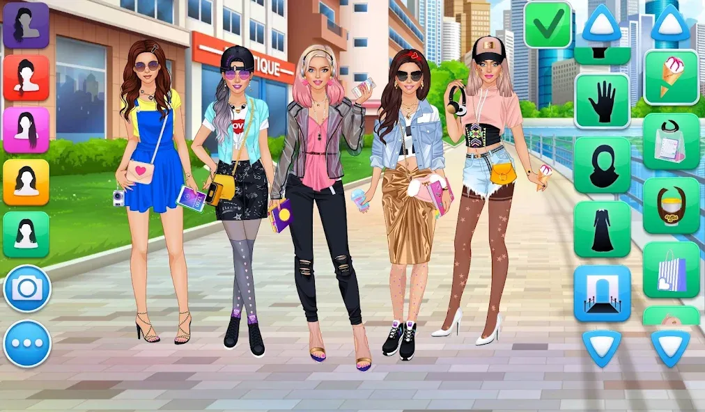 College Girls Team Makeover [МОД Много денег] Screenshot 5