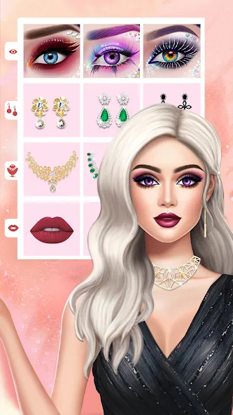 DIY Makeup: Beauty Makeup Game [МОД Бесконечные монеты] Screenshot 2
