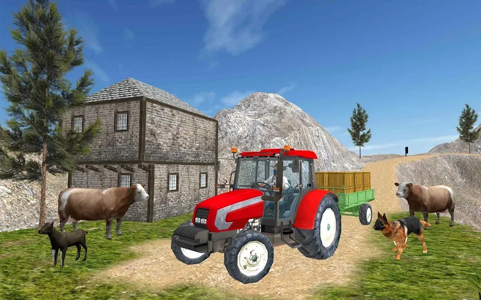 Tractor Driver 3D Farming Sim (Тракторист 3D Симулятор Фермерства) [МОД Меню] Screenshot 5