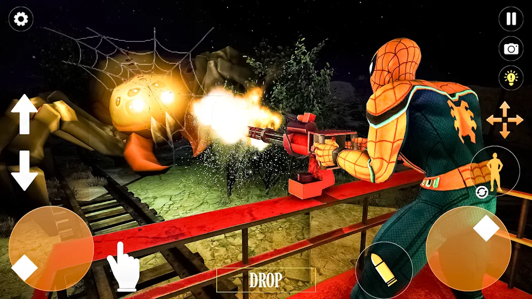 Horror Spider : Scary Train [МОД Много денег] Screenshot 2
