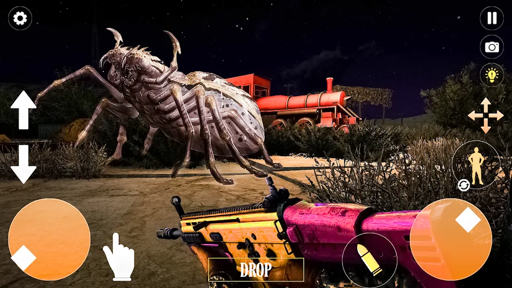 Horror Spider : Scary Train [МОД Много денег] Screenshot 5