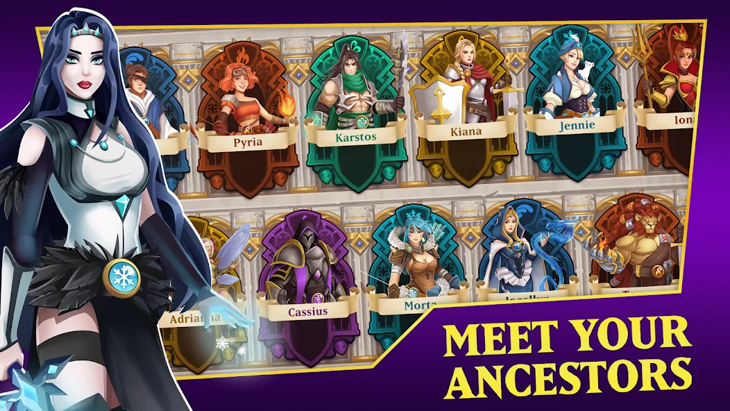 Hero Legacy: Adventure RPG (Хиро Легаси) [МОД Бесконечные монеты] Screenshot 3