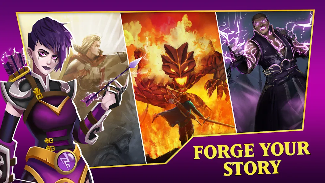 Hero Legacy: Adventure RPG (Хиро Легаси) [МОД Бесконечные монеты] Screenshot 4