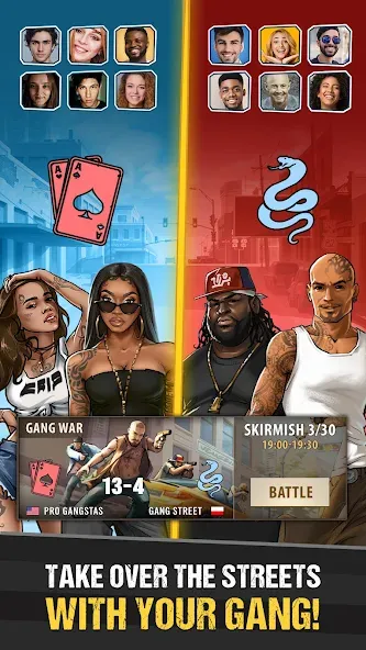 The Gang: Street Mafia Wars (Зэ Гэнг) [МОД Menu] Screenshot 3