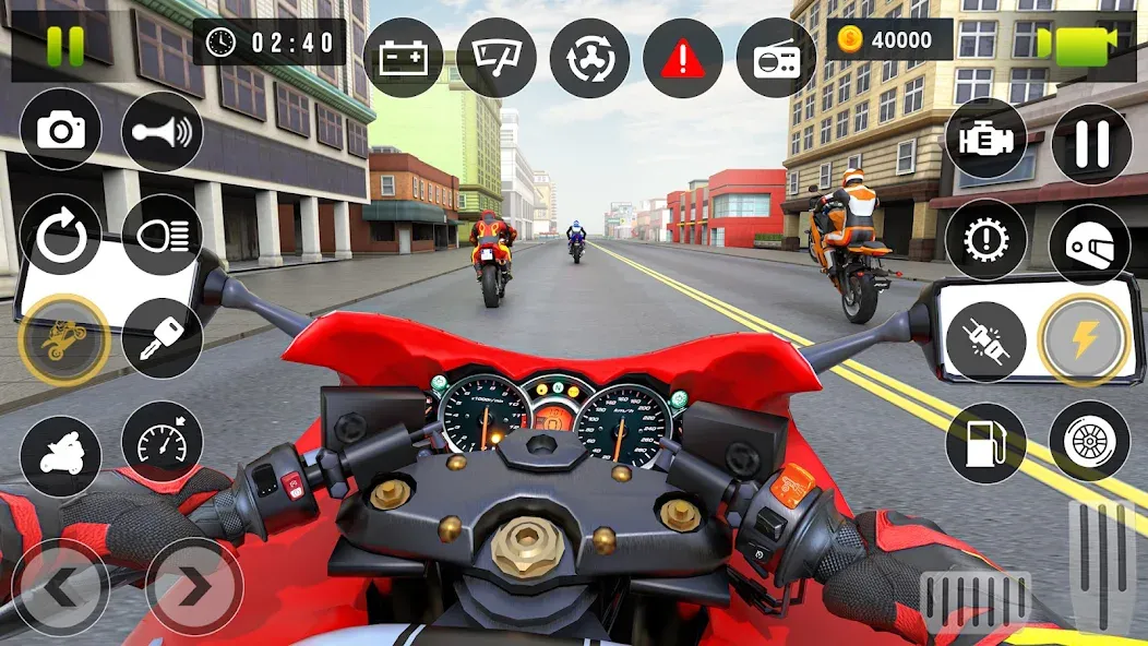 Bike Racing Games - Bike Game (Байк Рейсинг Геймс) [МОД Menu] Screenshot 4