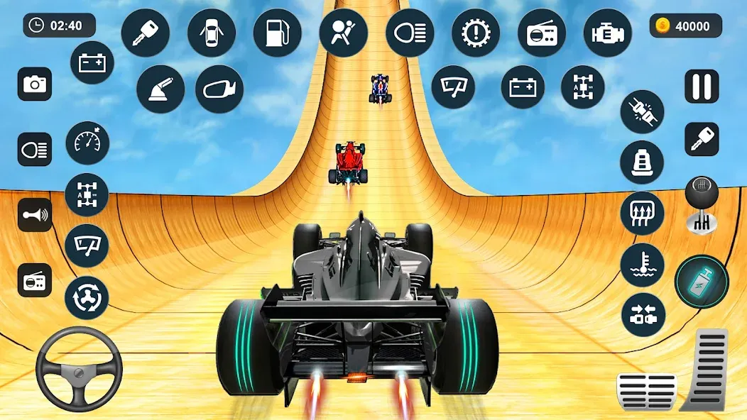 Formula Car Stunt - Car Games (Формула автомобиль трюк) [МОД Меню] Screenshot 2