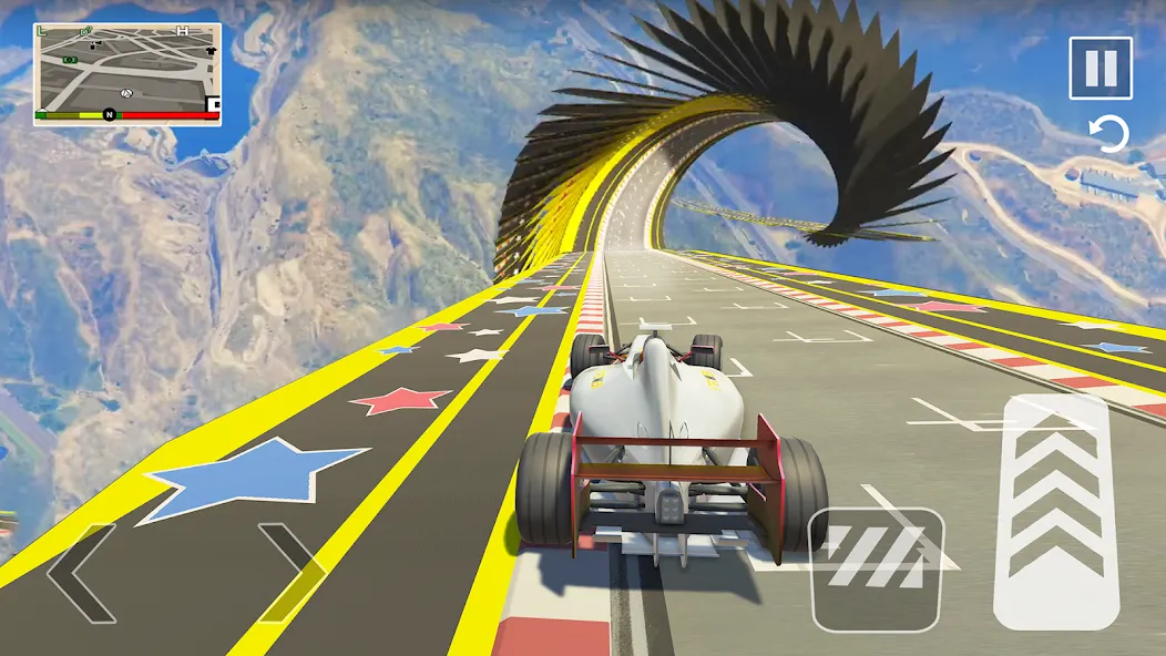 Formula Car Stunt - Car Games (Формула автомобиль трюк) [МОД Меню] Screenshot 5