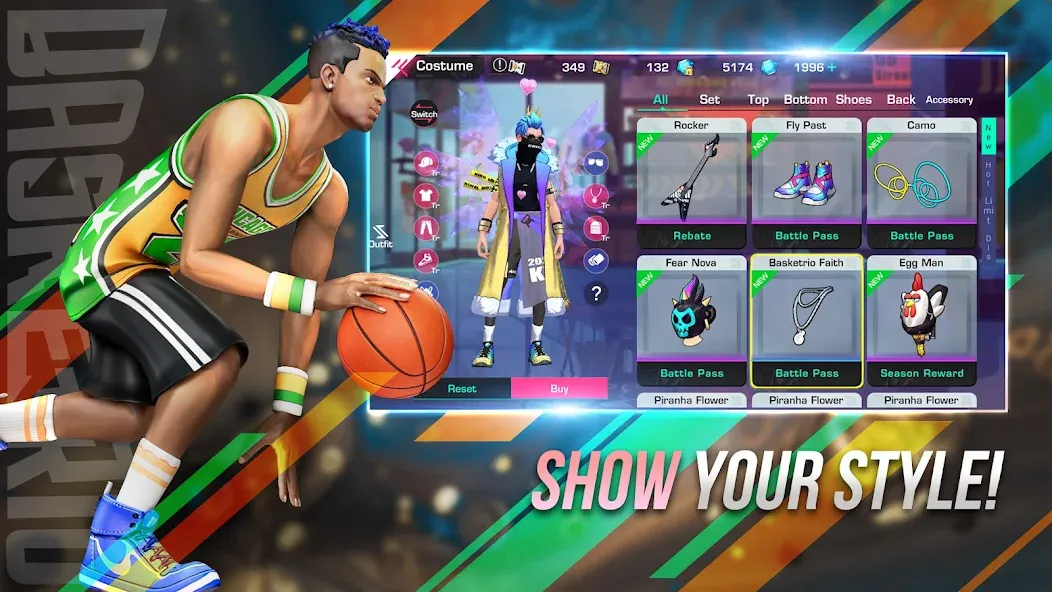 Basketrio - Allstar Streetball (Баскетрио) [МОД Меню] Screenshot 5