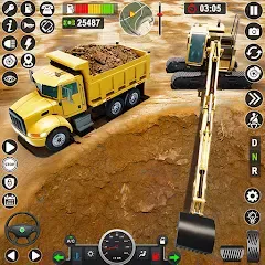 Взлом Construction Games Simulator  [МОД Все открыто]