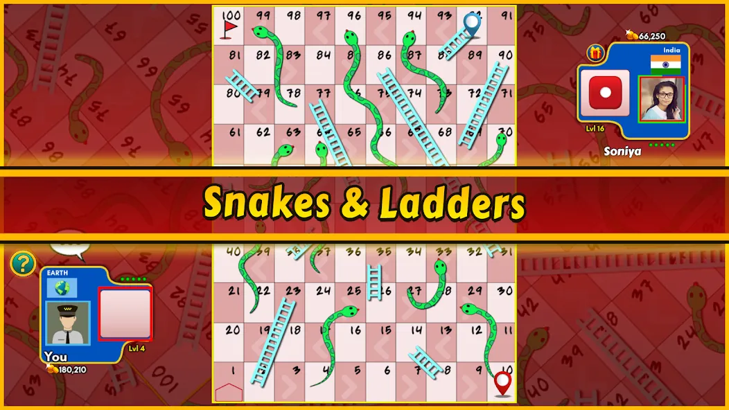 Snakes and Ladders King (Снейкс энд Ладдерс Кинг) [МОД Unlocked] Screenshot 3