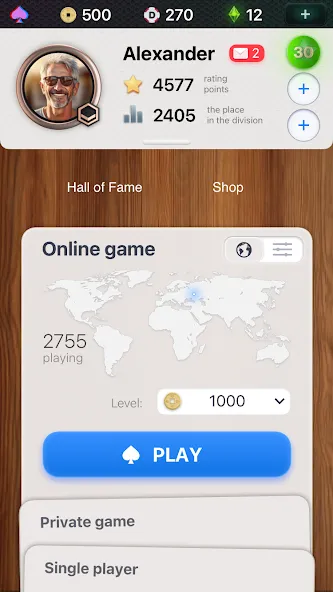 Durak Championship [МОД Бесконечные деньги] Screenshot 1