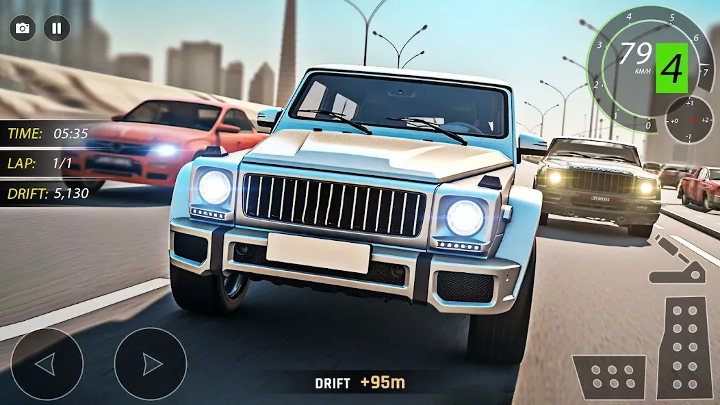 Highway Drifting Racing Games [МОД Unlocked] Screenshot 4