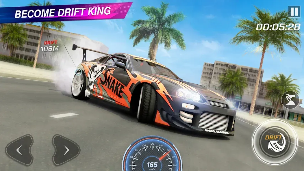 Extreme Car Driving: Car Drift [МОД Mega Pack] Screenshot 1
