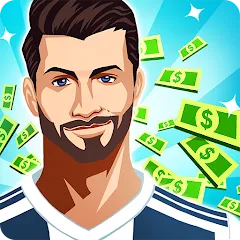 Взломанная Idle Eleven - Soccer tycoon (Айдл Илевен)  [МОД Бесконечные монеты]
