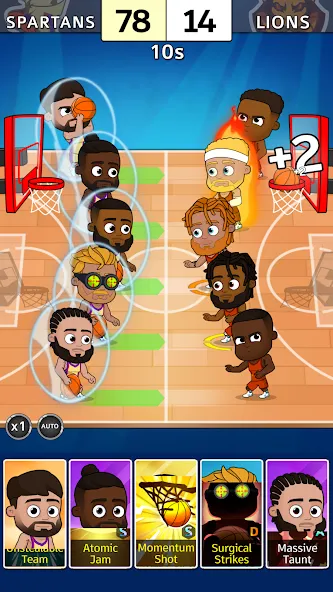Idle Five Basketball tycoon (Айдл Файв Баскетбольный тайкун) [МОД Unlimited Money] Screenshot 4