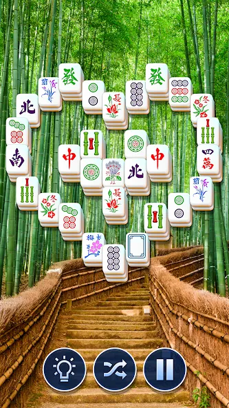 Mahjong Club - Solitaire Game [МОД Много монет] Screenshot 4