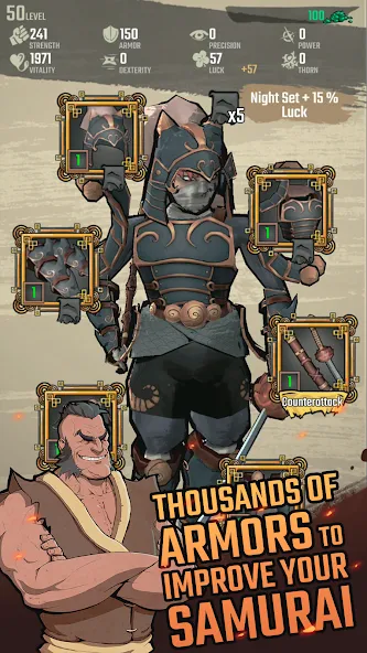 Demon Blade - Japan Action RPG [МОД Бесконечные монеты] Screenshot 2