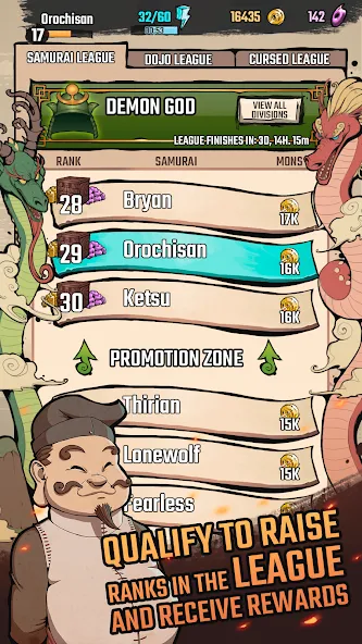 Demon Blade - Japan Action RPG [МОД Бесконечные монеты] Screenshot 5