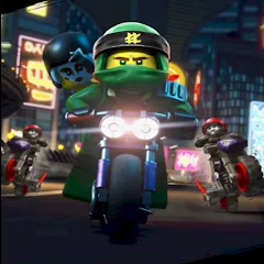 Скачать взлом Go Ninja Moto Race (Го Ниндзя Мото Гонка)  [МОД Mega Pack]
