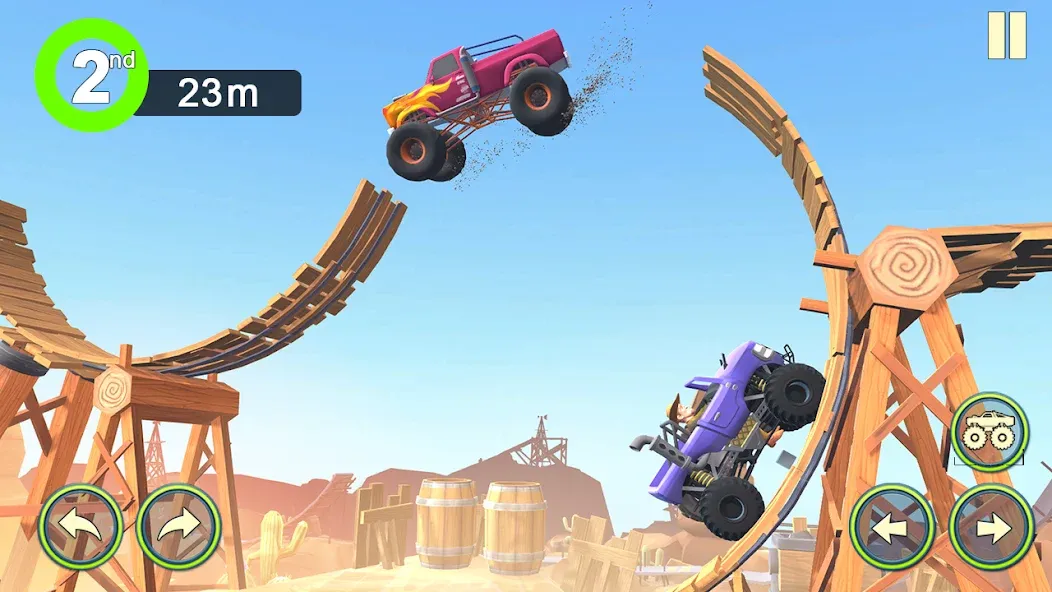 Monster Truck Crush (Монстр Трак Стант) [МОД Все открыто] Screenshot 5