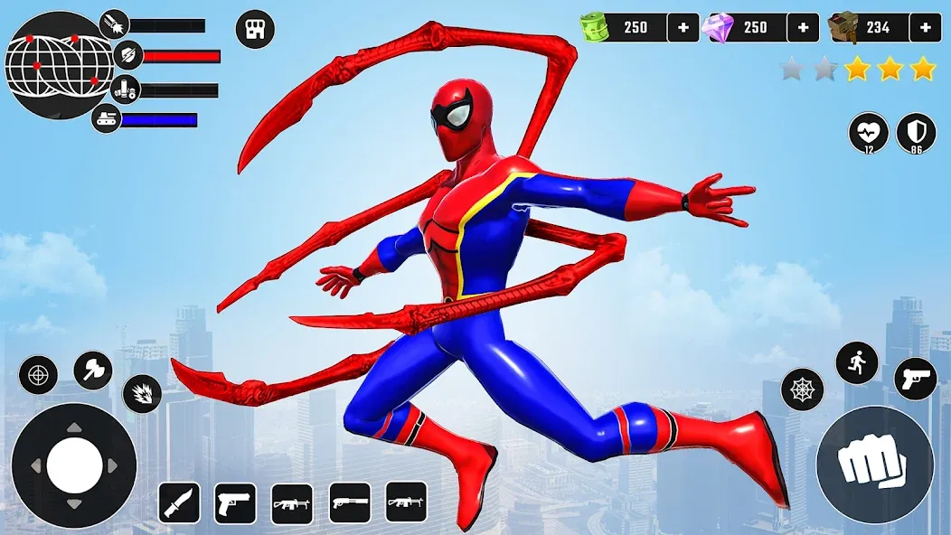 Miami Superhero: Spider Games [МОД Unlocked] Screenshot 1