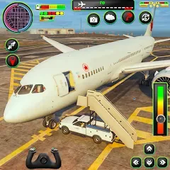 Взломанная Real Flight Sim Airplane Games (Реал Флайт Сим Авиасимуляторы игры на самолеты)  [МОД Бесконечные деньги]