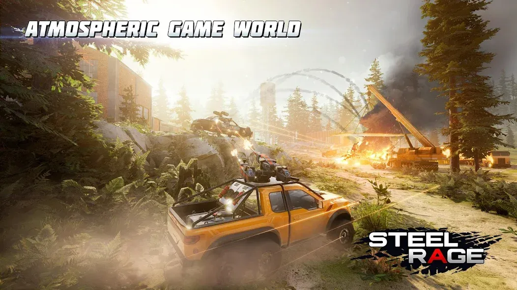 Steel Rage: Mech Cars PvP War (Стил Рейдж) [МОД Бесконечные деньги] Screenshot 3