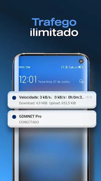 GDMNET Pro - Client VPN - SSH (ГДМНЕТ Про) [МОД Бесконечные монеты] Screenshot 3
