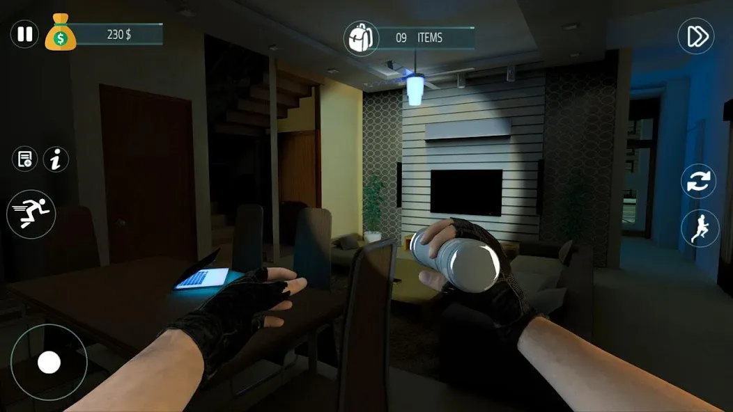 Sneak Thief Simulator: Robbery [МОД Unlimited Money] Screenshot 1
