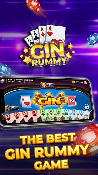 Gin Rummy - Card Game (Джин Рами) [МОД Меню] Screenshot 5