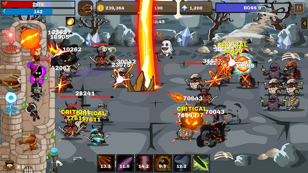 Final Castle Defence:Idle RPG (Финальная Защита Замка) [МОД Unlimited Money] Screenshot 1