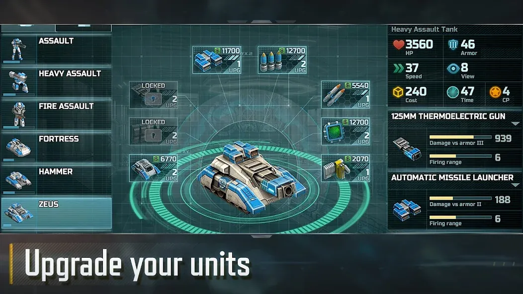 Art of War 3:RTS strategy game (Арт оф Вар 3) [МОД Все открыто] Screenshot 3