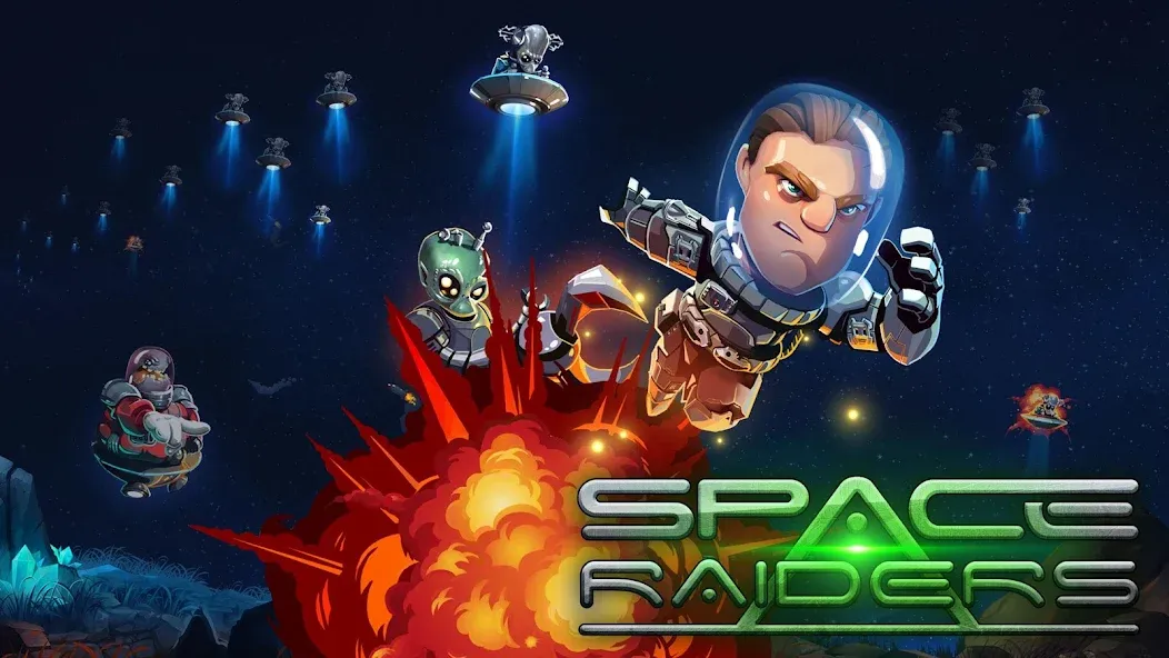 Space Raiders RPG [МОД Бесконечные деньги] Screenshot 1