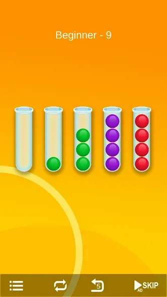 Ball Sort - Bubble Sort Puzzle (Болл Сорт) [МОД Меню] Screenshot 4