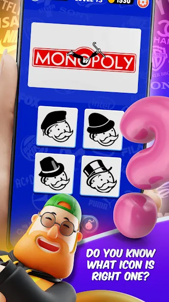 Logomania - Logo Quiz Original (Логомания 1) [МОД Много денег] Screenshot 2