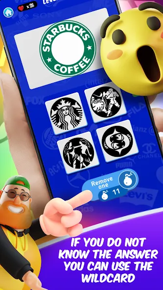 Logomania - Logo Quiz Original (Логомания 1) [МОД Много денег] Screenshot 4