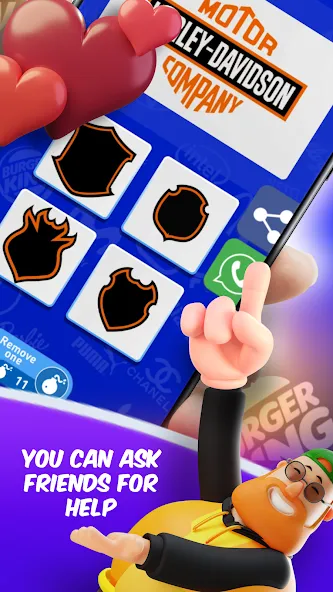 Logomania - Logo Quiz Original (Логомания 1) [МОД Много денег] Screenshot 5